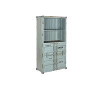 Scaffale Home ESPRIT Turchese Blu cielo Metallo Legno MDF 87 x 44 x 168,5 cm