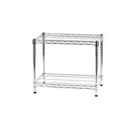 Scaffale in Acciaio Cromato 2 Ripiani Tosini Linea 2X35 - 35x60x50cm/