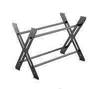 Scaffale in alluminio RC per pneumatici auto, 205 x 115 x 150 mm, piccolo scaffale (nero)