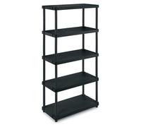 Scaffale in kit Terry 1002694 4080 5C Nero