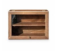 Scaffale in Legno per Casa Delle Bambole Scaffale Miniatura Mobile Espositore Arredo Mini Cucina Fatto con Materiali, style to 3, 11.8 x 7.8 x 5.1 cm
