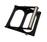 Scaffale in materiale regolabile in altezza da 55 a 135 mm, progettato per sega da banco da utilizzare come supporto per sollevamento e supporto per il taglio