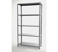 SCAFFALE IN METALLO 5 RIPIANI GRIMA PORTATA 325 KG 100X40X187 CM