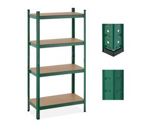 Scaffale in metallo Scaffalatura robusta Mobile contenitore Ripiano componibile