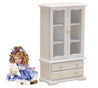 Scaffale in miniatura, Mobili in miniatura per scaffale Elegante piccola | Accessori per la decorazione domestica in miniatura per la casa delle b