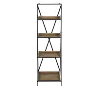 Scaffale industriale metallo nero