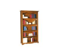 SCAFFALE LIBRERIA ARCHIVIO ARTE POVERA 5 RIPIANI NOCE SCURO CLASSICO