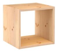 Scaffale Libreria Cubo 36x33x36 cm Componibile Legno Pino Portaoggetti