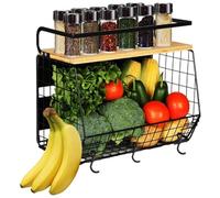 Scaffale magnetico Frid Sto - Contenitori Lar per frutta, patate e Ons, dispensa da cucina e se nizer per controsoffitti e cabi