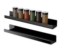 Scaffale Magnetico per Frigorifero Senza punzonatura Portaspezie Magnetico Scaffale per Libri Galleggiante Riutilizzabile Organizzatore di condimenti per la casa