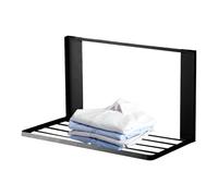 Scaffale magnetico per frigorifero - strumento pratico, supporto per ripiano comodino, organizer adesivo pieghevole | ripiano magnetico per frigorifero, portasciugamani da parete