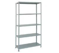SCAFFALE METALLICI CON 5 MENSOLE 80X40Xh200mt COMPLETO DI TUTTO UFFICIO CASA