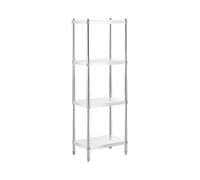 Scaffale metallico - 60 x 40 x 180 cm - Royal Catering - 200 kg RCER-6040