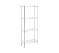 Royal Catering Scaffale metallico - 70 x 40 x 180 cm - - 200 kg - grigio 4062859032522