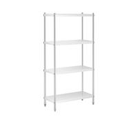 Scaffale metallico - 90 x 40 x 180 cm - Royal Catering - 200 kg RCER-9040