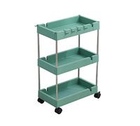 Scaffale mobile da cucina, multistrato, dal pavimento al soffitto, con cassetti, carrello per la casa e il bagno