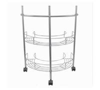 SCAFFALE MOBILETTO CARRELLO SOTTOLAVABO SOTTO LAVANDINO BAGNO 2 RIPIANI 59965