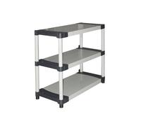 Scaffale Modulare con 3 Ripiani Portata Max 80KG Mongardi 80X40X85CM - 7124C04