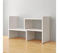 Scaffale multistrato Mini scrivania libreria Office Desk Rack Desktop Storage Solution Compact Libreria per casa e ufficio Scaffale salvaspazio