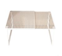 Scaffale organizer espandibile in metallo, impilabile, regolabile, per armadi da cucina e armadi, scaffalatura in filo metallico resistente, per piatti, spezie, forniture per ufficio, (1 bianco (22 cm