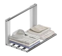Scaffale Organizzatore Magnetico per Lavatrice e Asciugatrice, Ripiano di Archiviazione Telescopico per Frigorifero, Ripiano Magnetico Multifunzione Estensibile Per Lavanderia Bagno Dormitorio E Appar