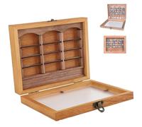 Scaffale per ansia Mini marche Libri Ornamento Ornamento in miniatura Scaffale in rilievo in miniatura Giocattolo che scuote per soggiorno Ornamento da scrivania Scaffale (Libreria singola)