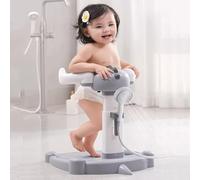Scaffale per baby shower, telaio di sostegno regolabile per neonati, dotato di seduta antiscivolo, adatto a bambini di età compresa tra 6 e 36 mesi