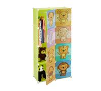 Scaffale per bambini Libreria colorata 5 scomparti Facile montaggio