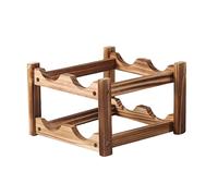 Scaffale per bottiglie di vino Double-Sighted Scaffale per esposizione del vino