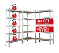 Scaffale per carichi pesanti sistema di scaffali set di scaffali officina mag...