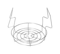 Scaffale per conserve in acciaio inossidabile Scaffale con maniglie in acciaio sagomate pieghevoli antiruggine e antiscottatura