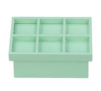 Scaffale per frutta e verdura per casa delle bambole Simpatico modello di scaffale per verdure in legno in miniatura Decorazione per il mercato della cucina delle case delle (Verde)