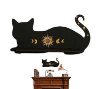 Scaffale per gatti, supporto da parete in legno, per esposizione misteriosa e moderna, per camera da , soggiorno