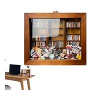 Scaffale per l'ansia - Rivitalizza il senso, picolo giocattolo da esposizione che scuote lo scaffale, libreria in legno in miniatura Fidget | Espositore per libri per casa, scuola, uscite, viaggi