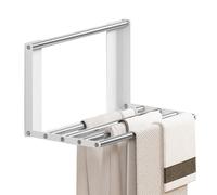 Scaffale Per Lavanderia Magnetica - Resto Per Lavatrice Pieghevole | Rack Pieghevole Per Lavatrice | Scaffale Di Lavatrice Magnetica Telescopica Multifunzionale Per Lavanderia, Bagno, Dormitorio, Appa