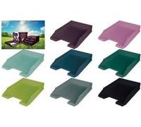 Scaffale per lettere elitiche "The Green Staff", Din A4, Pink per Din A4 a C4, realizzato in plastica riciclata (almeno - 5 pez NEW