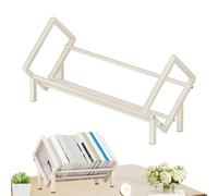 Scaffale per libreria desktop Nevalerra, scaffale da scrivania | Scaffali di libri di cucina incendibili realizzati in acciaio al carbonio, ripiani da tavolo- ripiano di mini-libri di stoccaggio di li