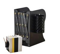 Scaffale per libri da ufficio, libreria per ufficio | Organizzatore per scaffale per libri telescopico,Libreria in metallo, organizzatore con portapenna, scaffale organizzativo