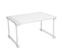 Scaffale per l'organizzatore del Guardaroba, Scaffale per la Conservazione del Distretto dello Spazio per il Guardaroba Statale in Acciaio in Acciaio per la Cucina (Lunghezza 27-38 cm / 10.6-15in)