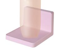 scaffale per muro - rastrelliere a parete adesiva per bagno e cucina | Scaffale a parete acrilico spessa per lo stoccaggio della camera da letto, porta sapone di spugna, organizzatore senza pe