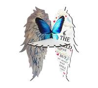 Scaffale per pareti ad ala d'angelo - supporto per la farfalla in legno, scaffali angolari decorativi | Pianto di stoccaggio rustico, organizzatore di impiccagione Boho, display d'arte unità moderna m