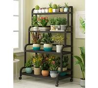 Scaffale per Piante a 4 Livelli, Supporto per fioriera in Metallo per Interni da 140 cm, scaffale per espositore per vasi di Fiori per Giardino, Patio, Balcone, scaffali per Piante Esterne (Size : 10