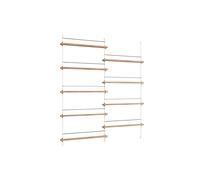 Scaffale Per Riviste MS.180.2 Rovere/ Bianco