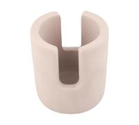 Scaffale per spugna in terra di diatomee, per cucina e bagno, design assorbente e ad asciugatura rapida, mantiene le spugne organizzate e i contatori puliti (grande marrone)