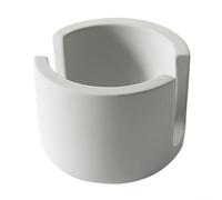 Scaffale per spugna in terra di diatomee, per cucina e bagno, design assorbente e ad asciugatura rapida, mantiene le spugne organizzate e i contatori puliti (piccolo grigio)