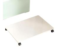 Scaffale per stampante mobile, base impermeabile resistente, ruote piroettanti lisce, scaffale compatto, supporto compatibile con scrivania, supporto multiuso per elettrodomestici per lavatrice