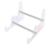 Scaffale per Tastiera, Scaffale per Tastiera, Supporto Estetico di Lunga Durata per Display per Ufficio (Doppio strato)