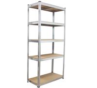 Scaffale Carico Pesante Zincato 180x90x40 CM 875 KG Opzionale 1/2/4 Mensole