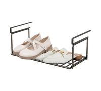Scaffale pieghevole per scarpe, multiuso, per risparmiare spazio, per risolvere il problema dello spazio insufficiente nella scarpiera