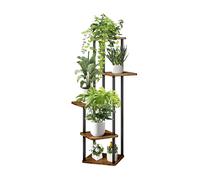 Scaffale Porta Piante Scala Portafiori Supporto Vasi Industriale 107x58x58 cm